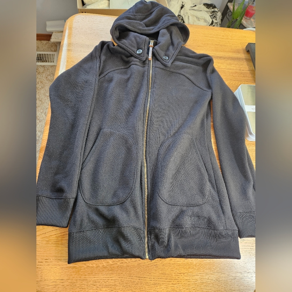 US Burton Charcoal Zip-Up Hoodies For Men Sz S See Pictures For Measurements